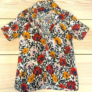 Zara Relaxed Fit Floral Shirt